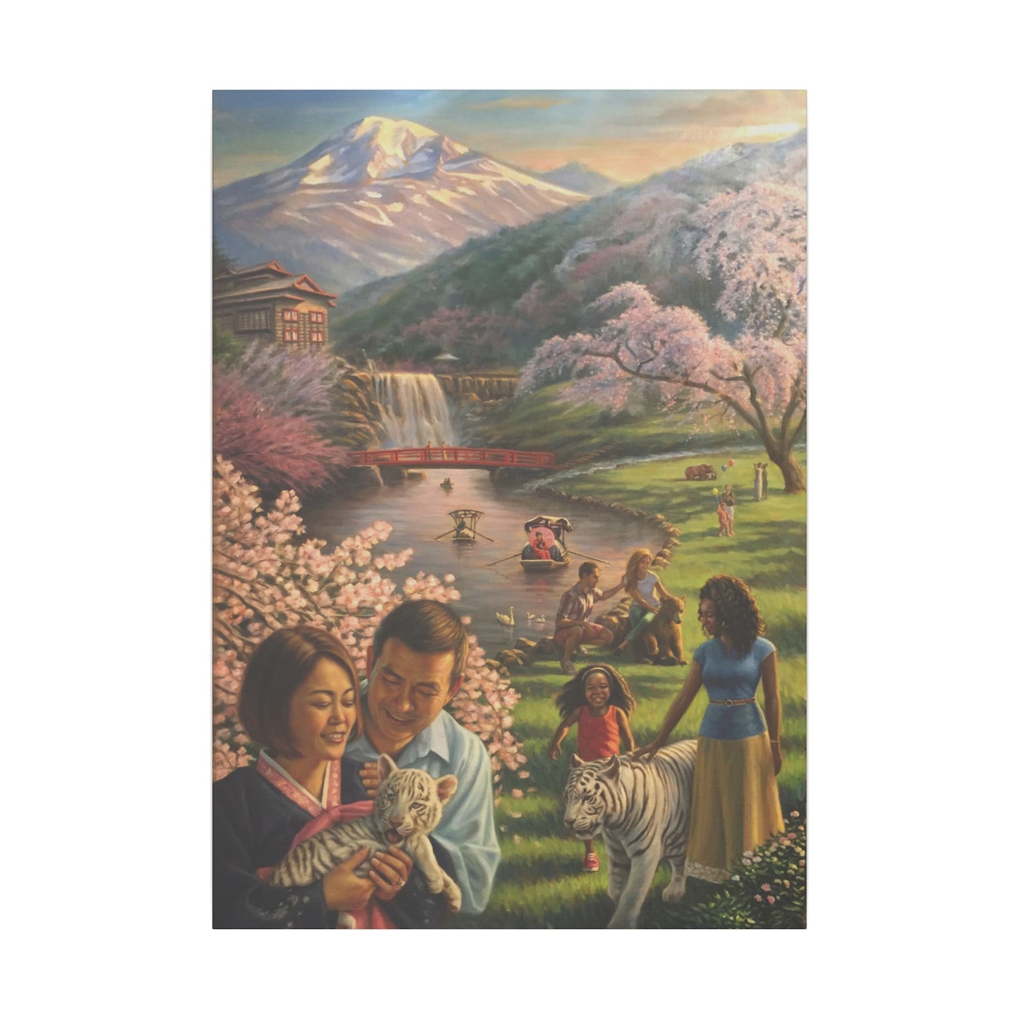 Asian Paradise- Canvas Print