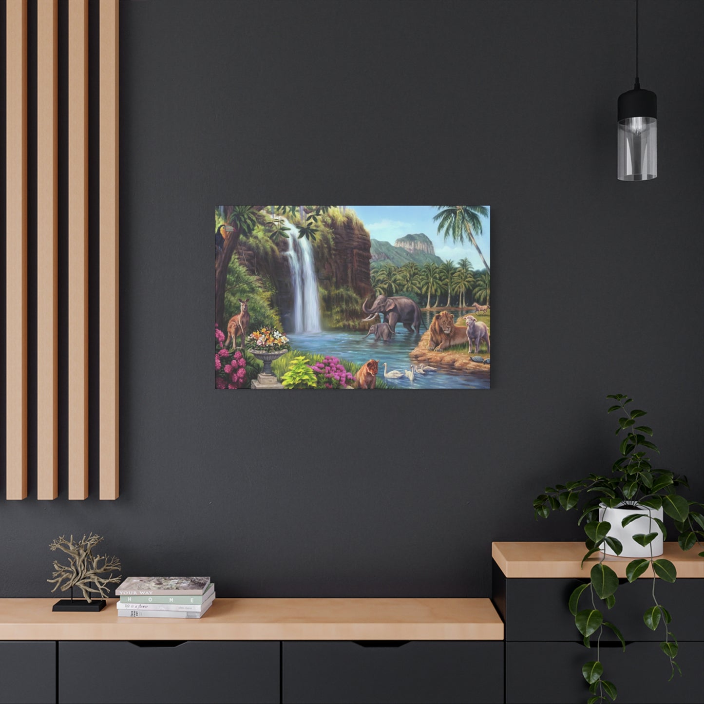 Palms Paradise- Canvas Print
