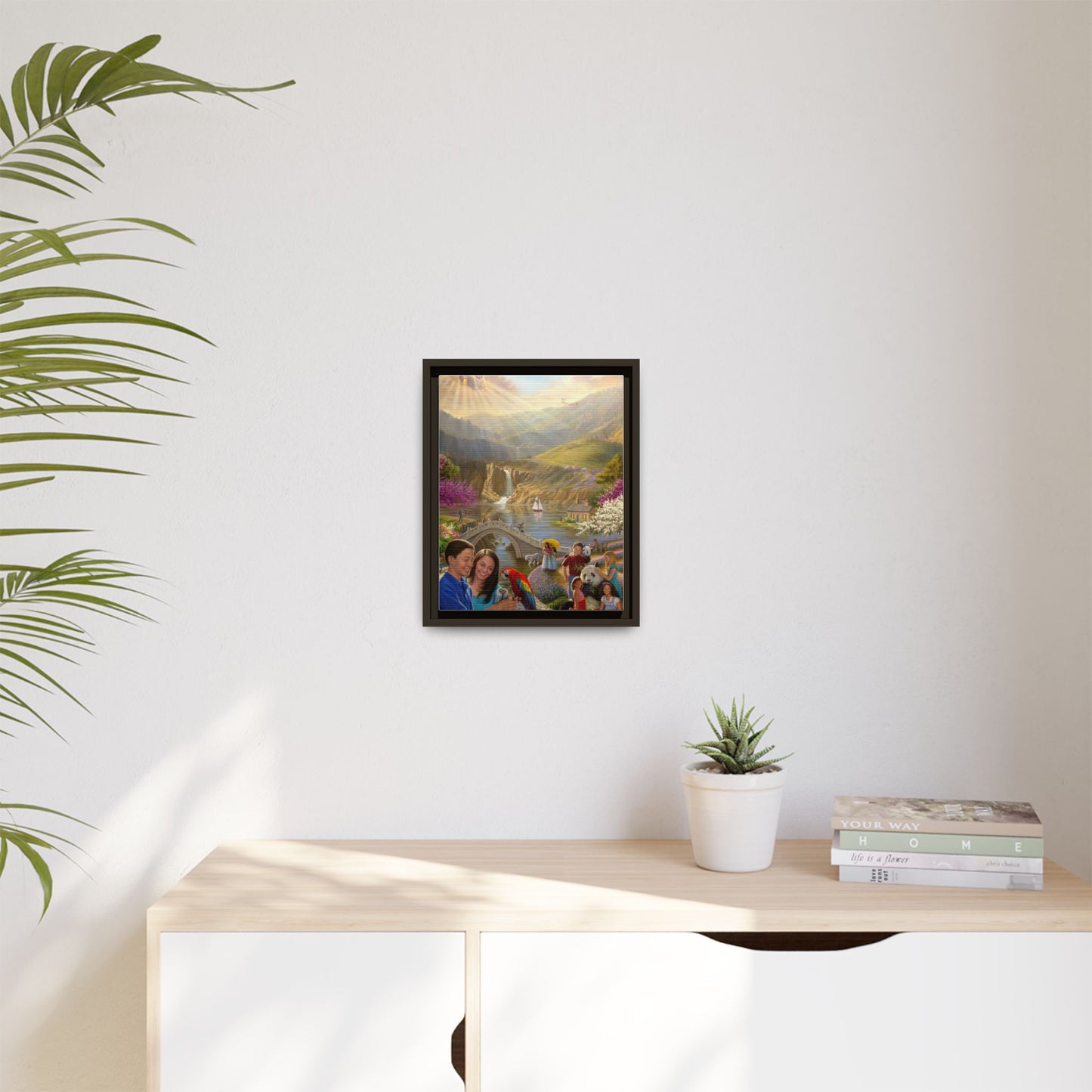 A Vision of Paradise - Canvas Print (Framed)