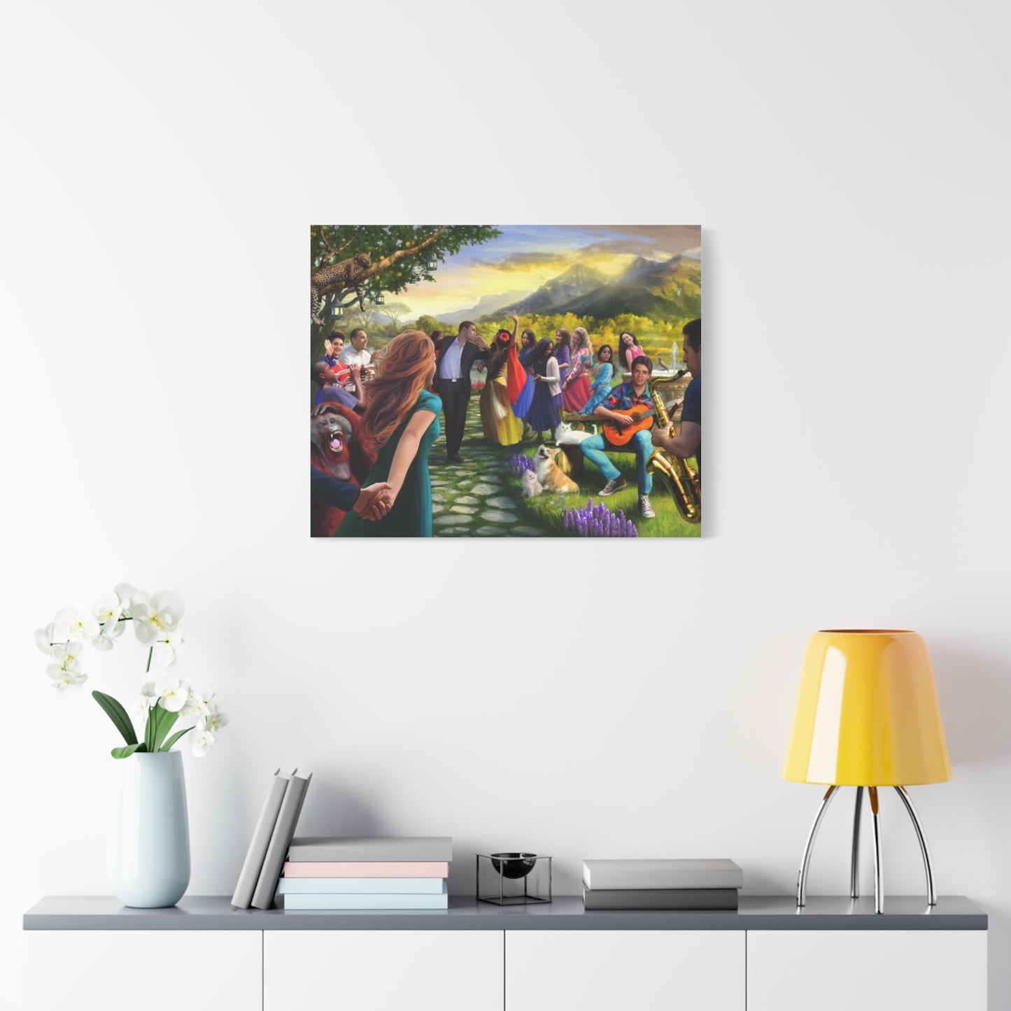 Let There Be Music! (Non-Framed canvas print)