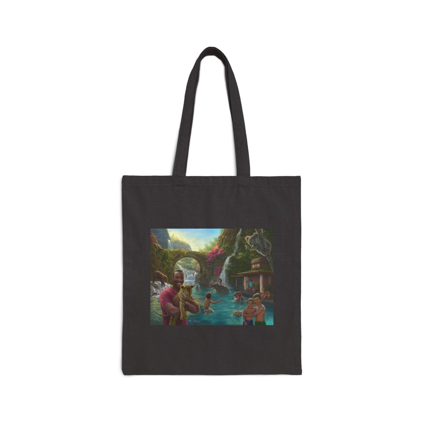 Water Fun-Canvas Tote Bag