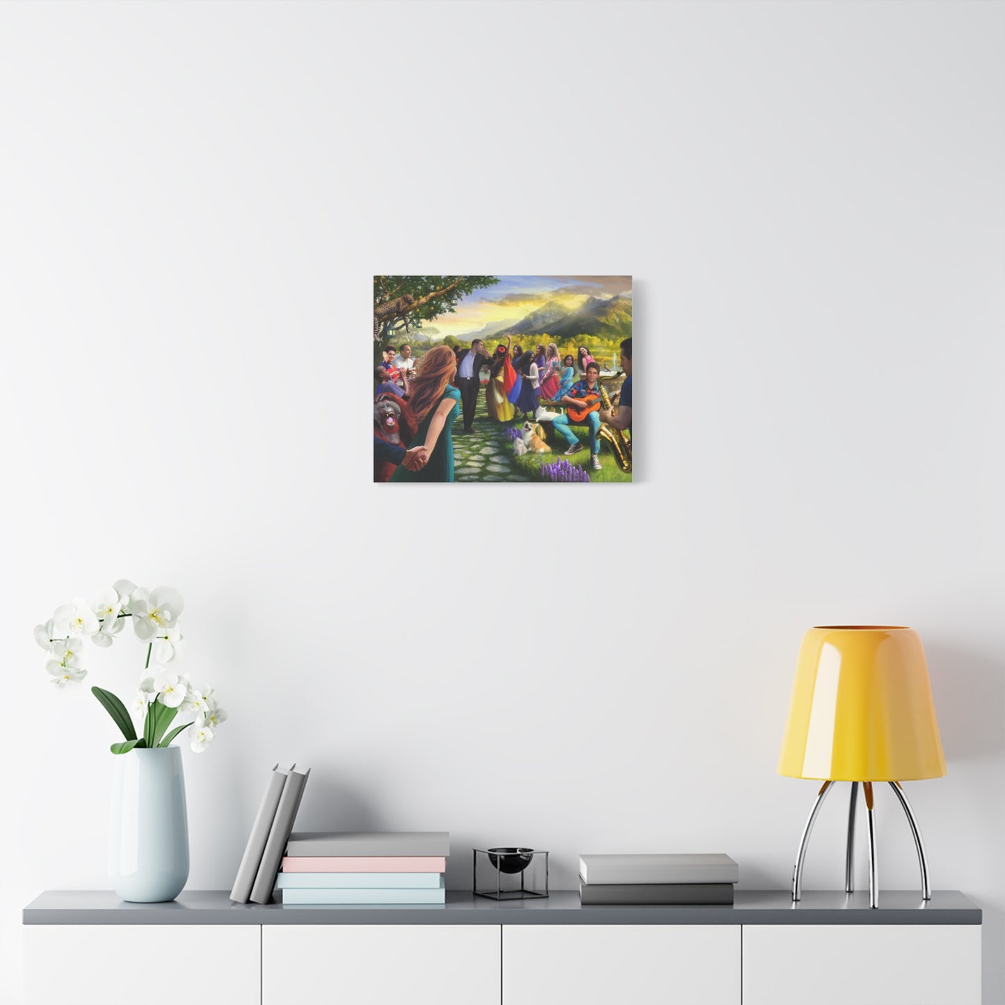 Let There Be Music! (Non-Framed canvas print)