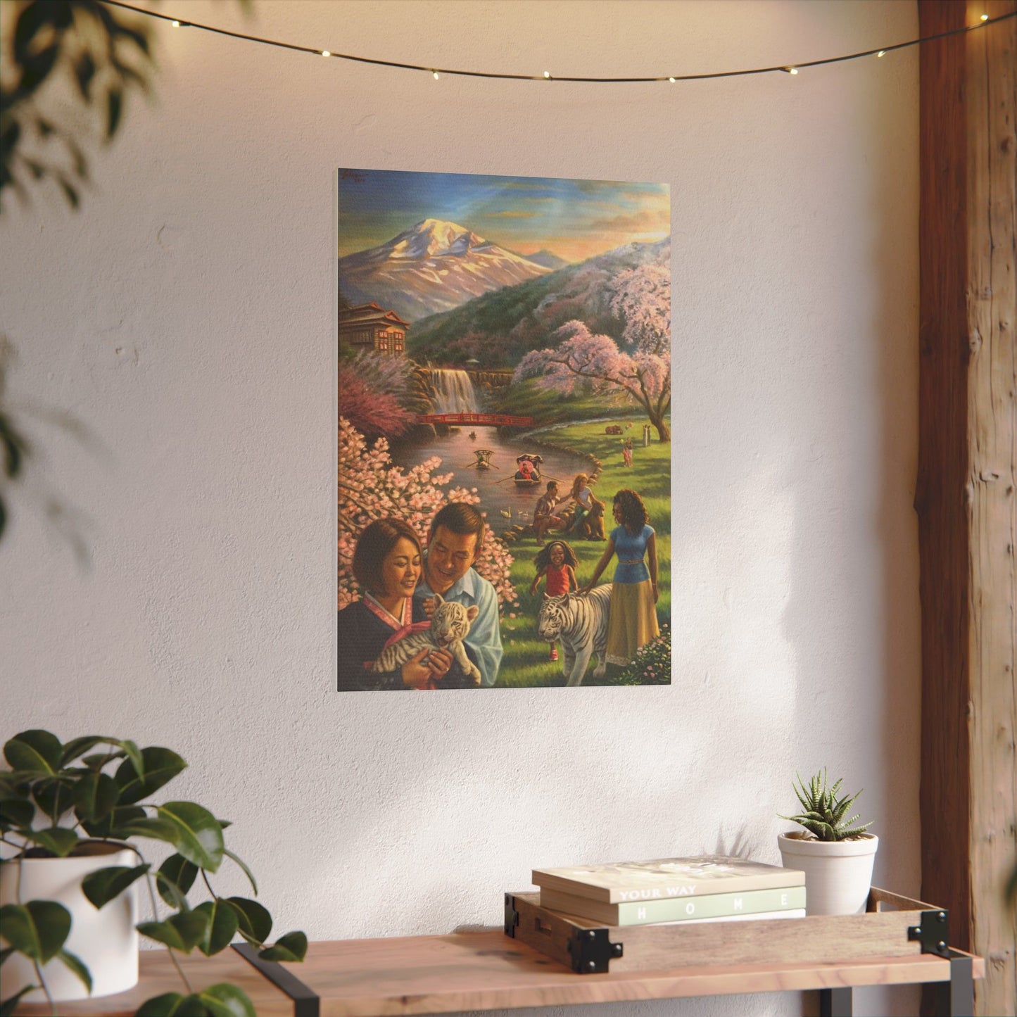 Asian Paradise- Canvas Print