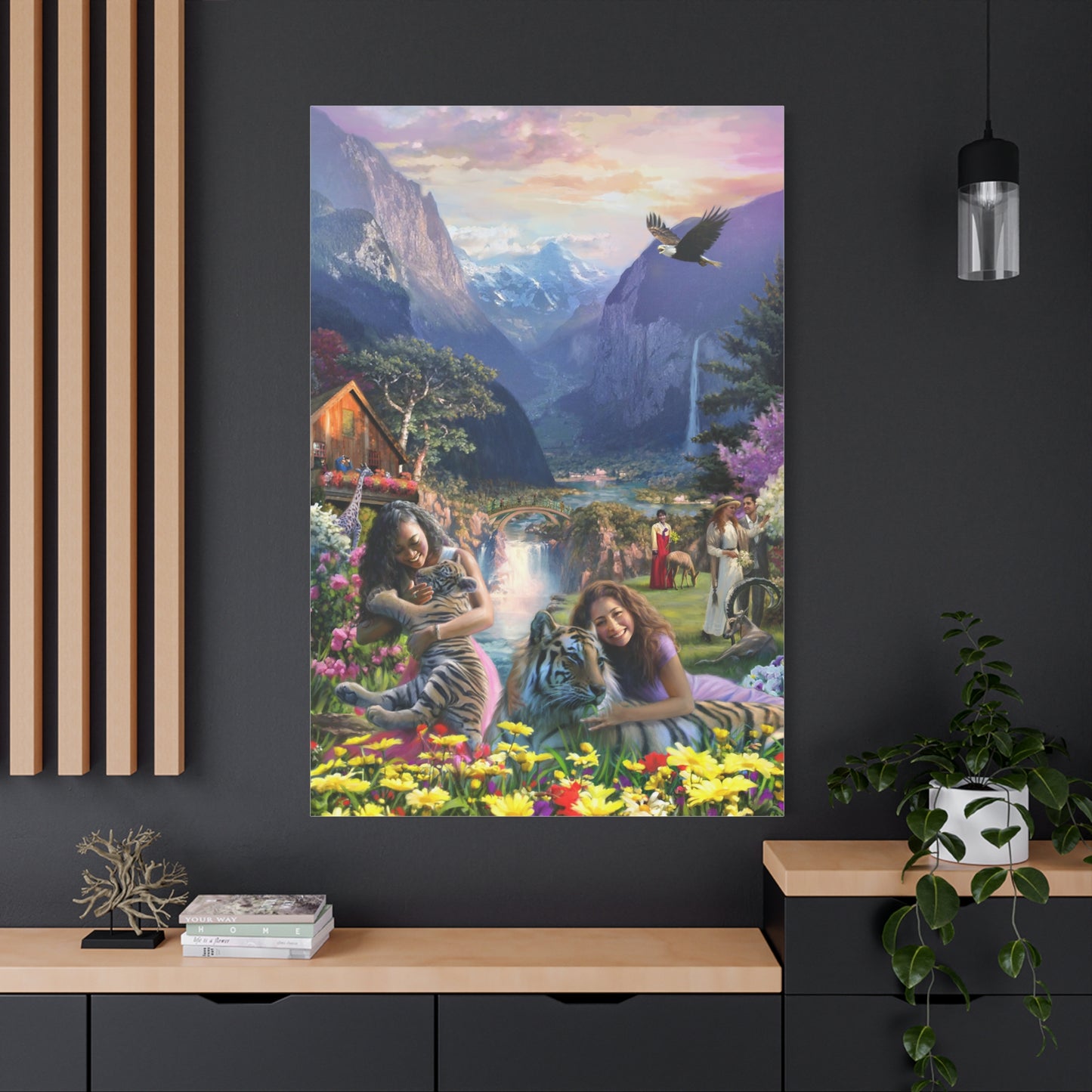 Alps Paradise- Canvas Print