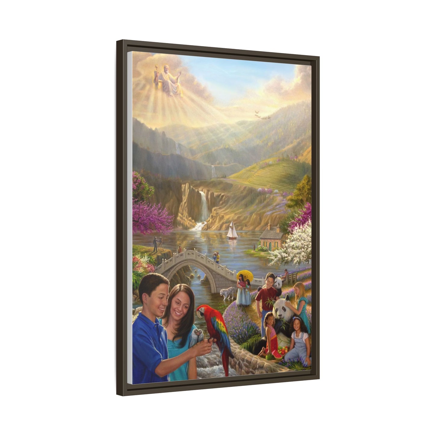 A Vision of Paradise - Canvas Print (Framed)
