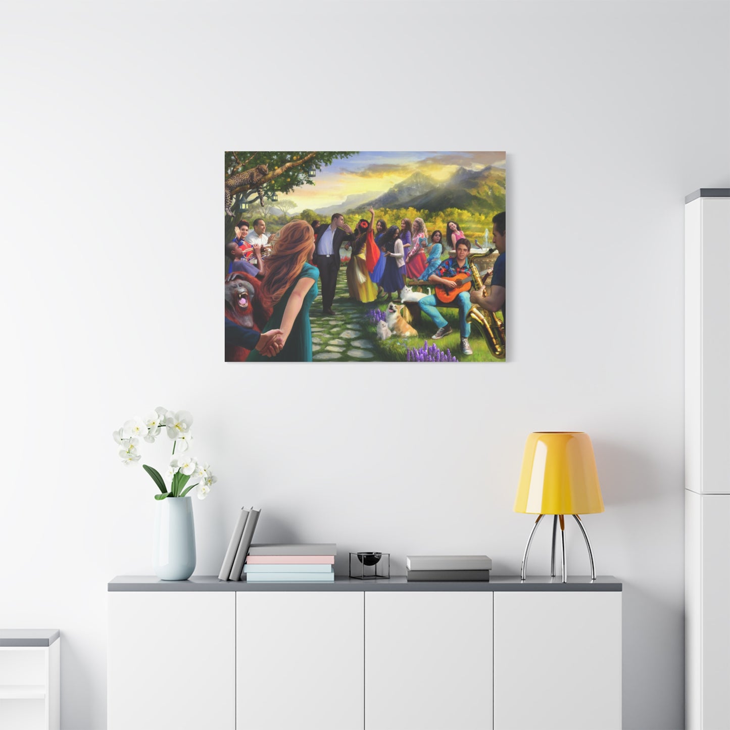 Let There Be Music! (Non-Framed canvas print)