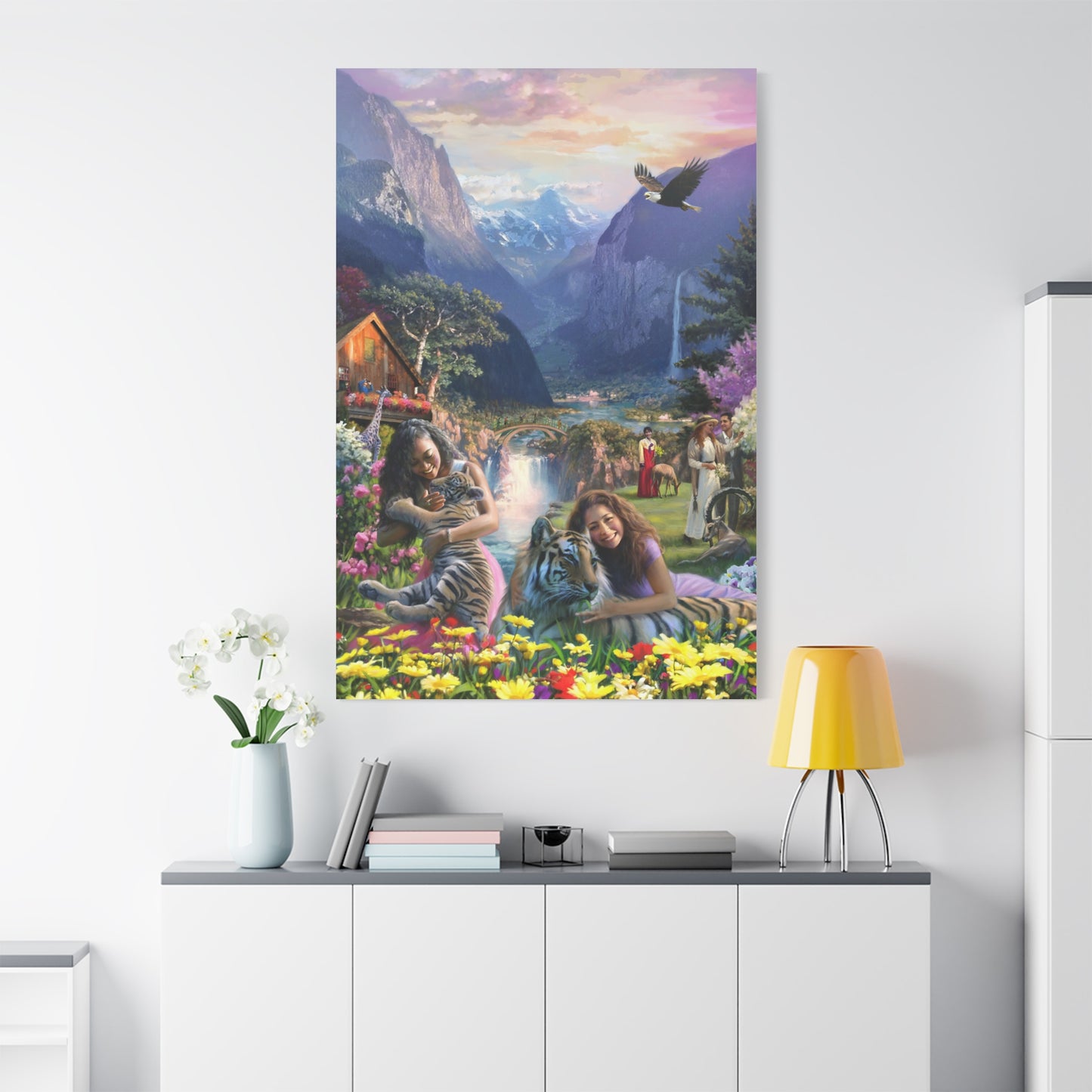 Alps Paradise- Canvas Print