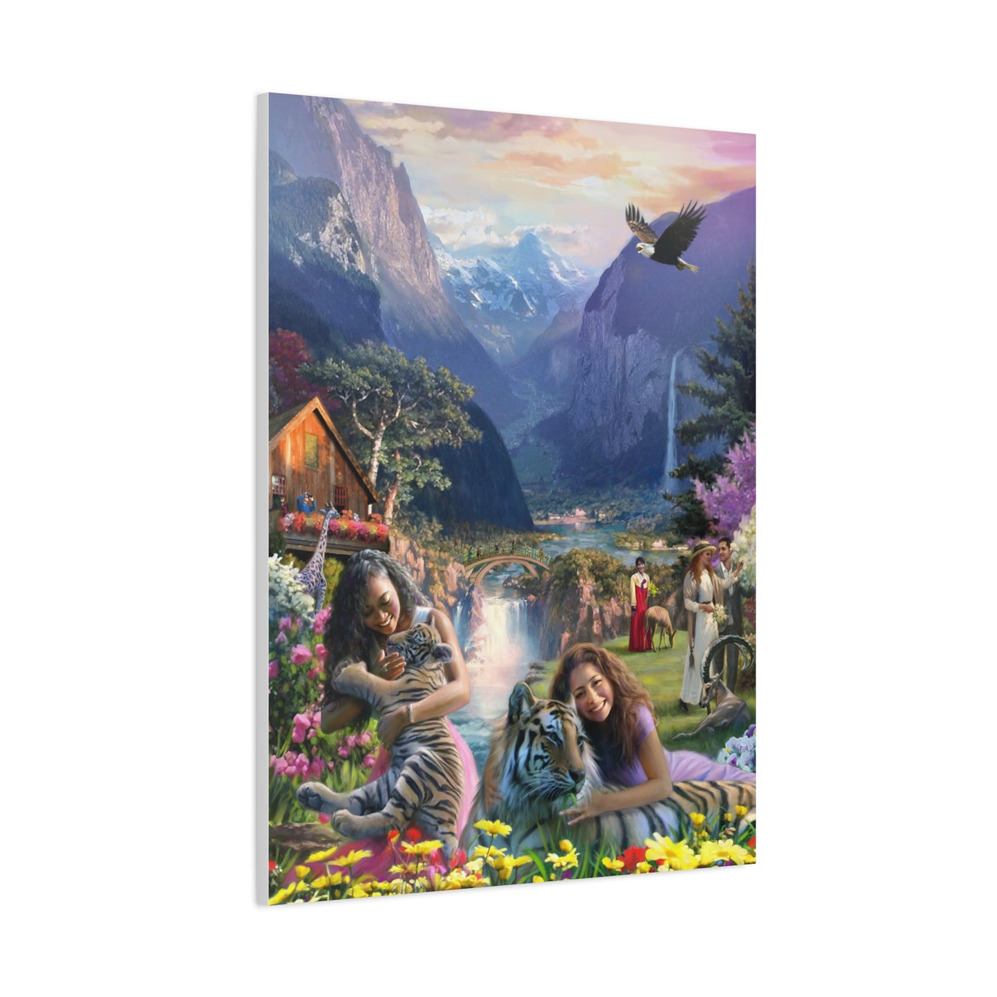 Alps Paradise- Canvas Print