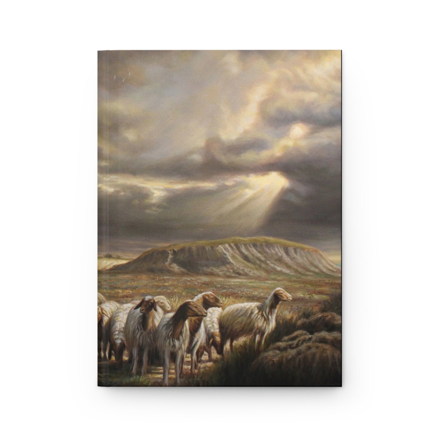 The Shepherd and His Sheep-Hardcover Journal