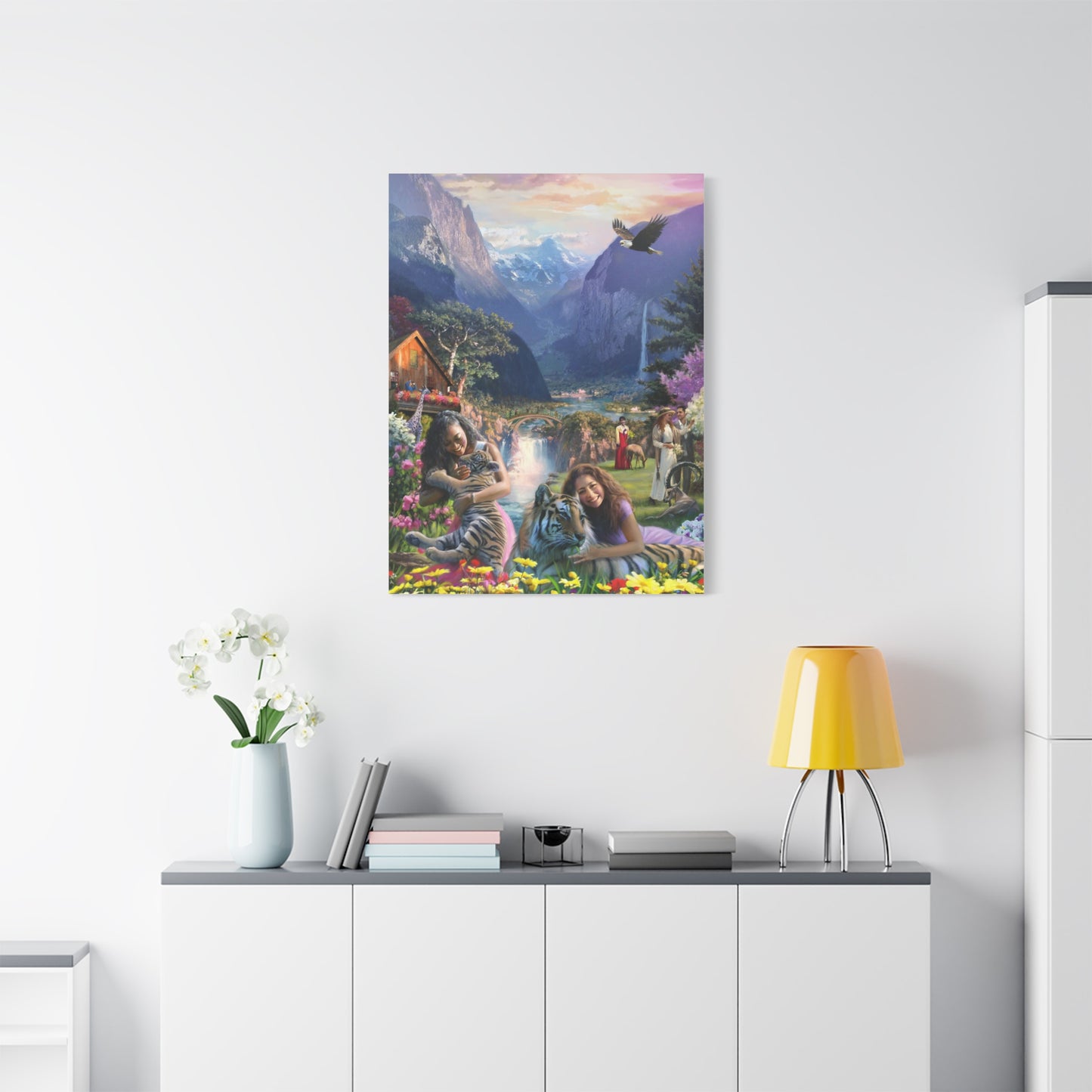 Alps Paradise- Canvas Print