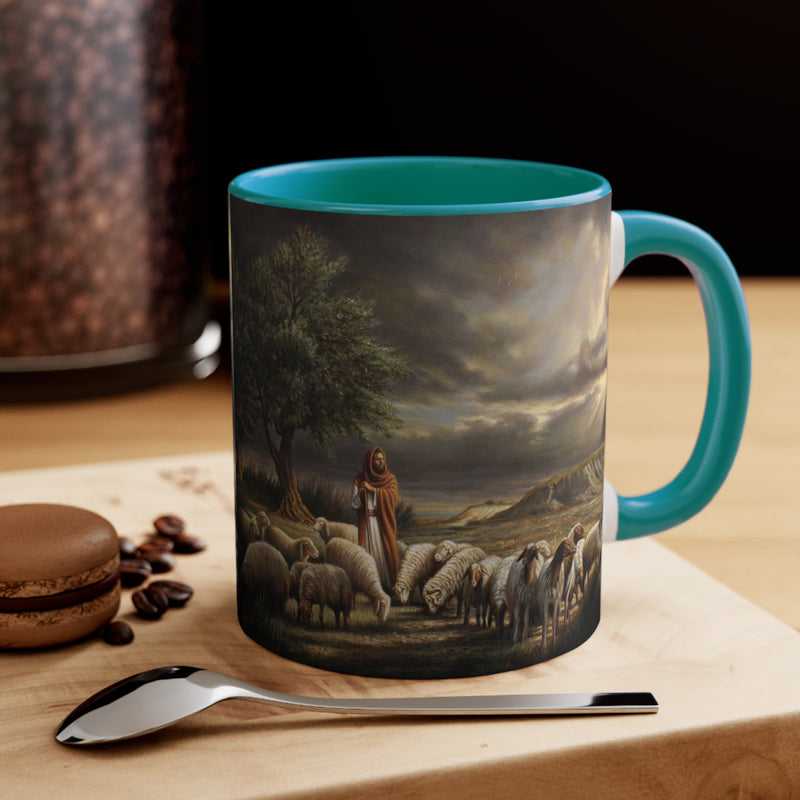 The Shepherd and His Sheep- 11oz Mug