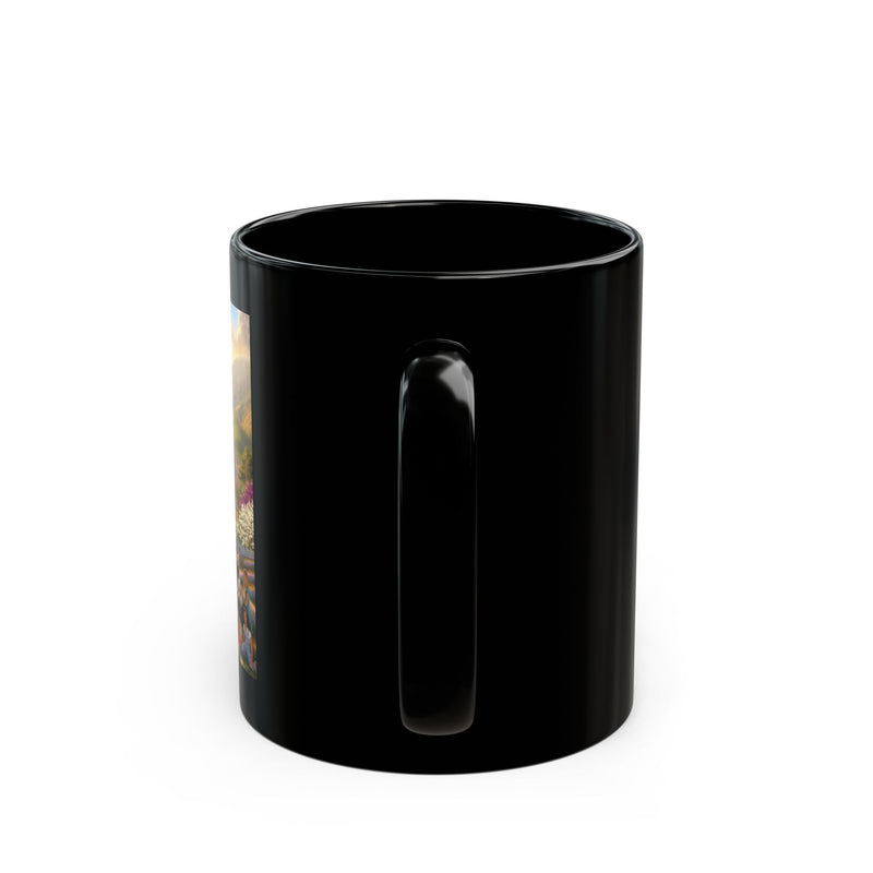A Vision of Paradise- Black Mug