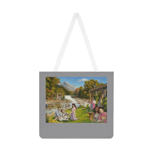 Children In Paradise-Tote Bag