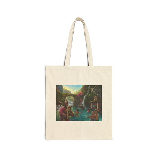 Water Fun-Canvas Tote Bag
