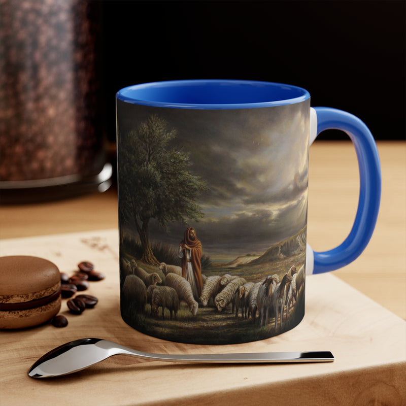 The Shepherd and His Sheep- 11oz Mug