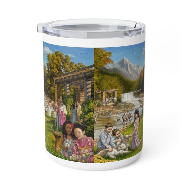 Children In Paradise- Coffee Mug - 10oz Travel Cup