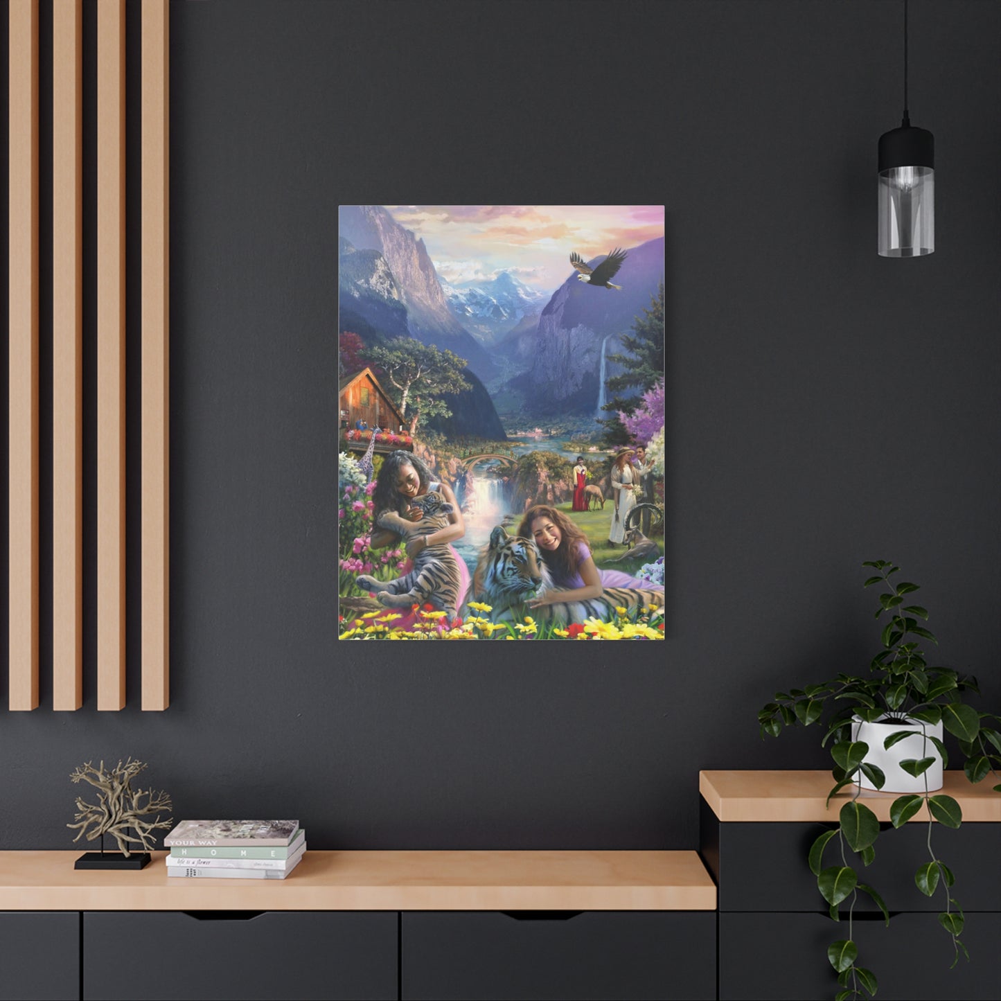 Alps Paradise- Canvas Print