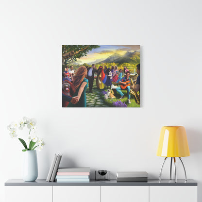 Let There Be Music! (Non-Framed canvas print)