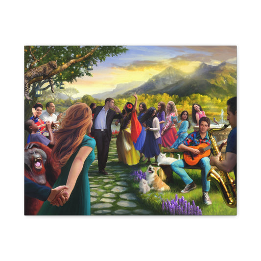 Let There Be Music! (Non-Framed canvas print)
