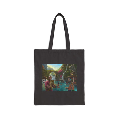 Water Fun-Canvas Tote Bag