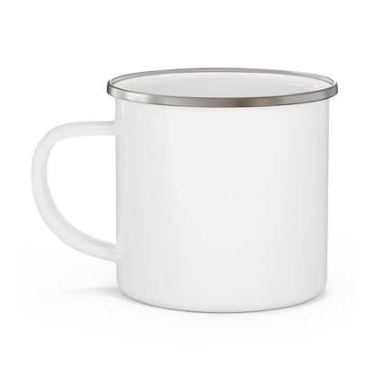 Palms Paradise-Enamel Camping Mug