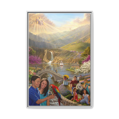 A Vision of Paradise - Canvas Print (Framed)