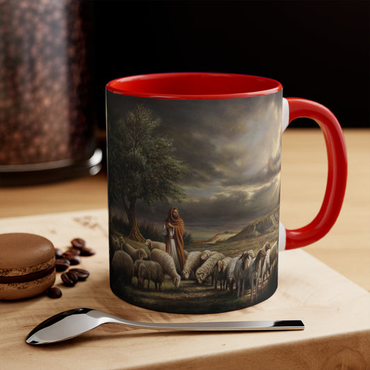 The Shepherd and His Sheep- 11oz Mug