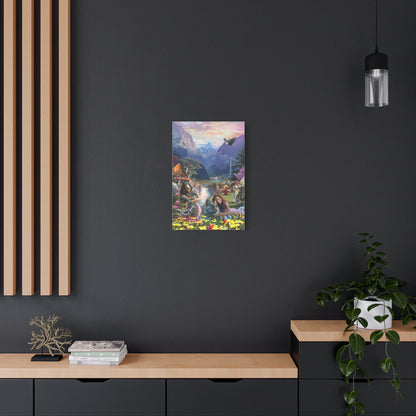 Alps Paradise- Canvas Print