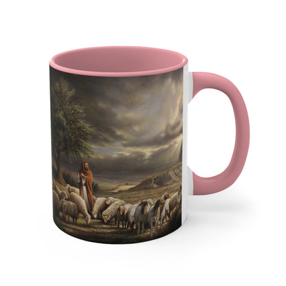 The Shepherd and His Sheep- 11oz Mug