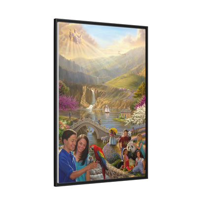 A Vision of Paradise - Canvas Print (Framed)