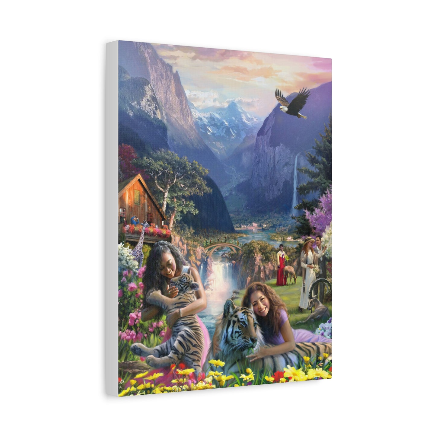 Alps Paradise- Canvas Print