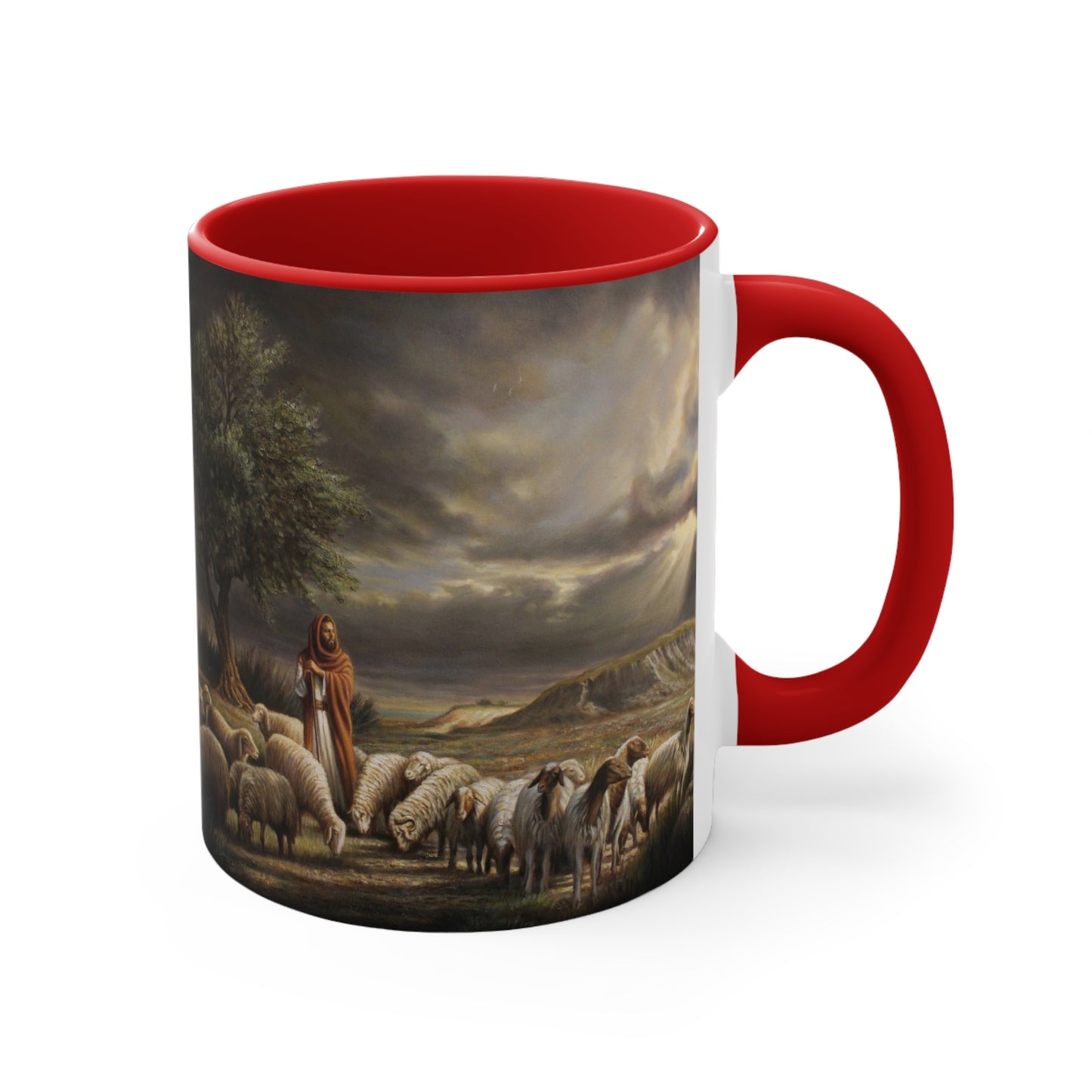 The Shepherd and His Sheep- 11oz Mug