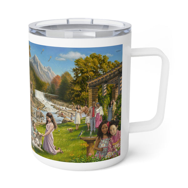 Children In Paradise- Coffee Mug - 10oz Travel Cup