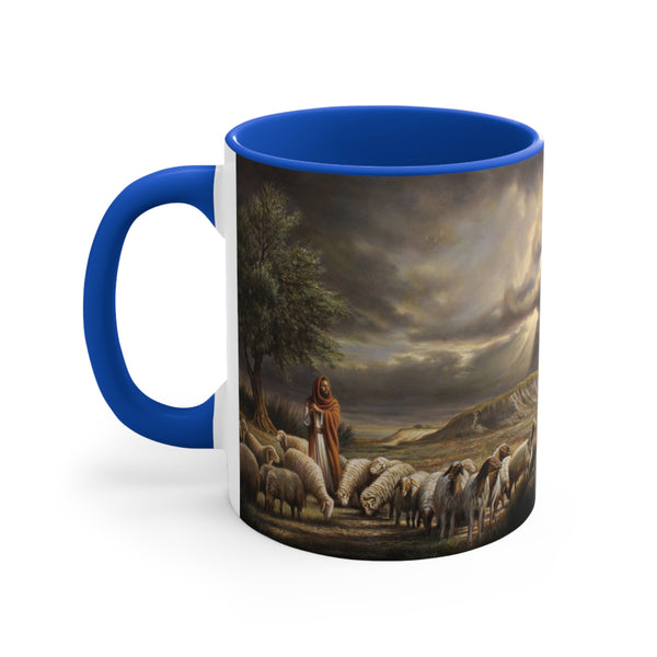 The Shepherd and His Sheep- 11oz Mug