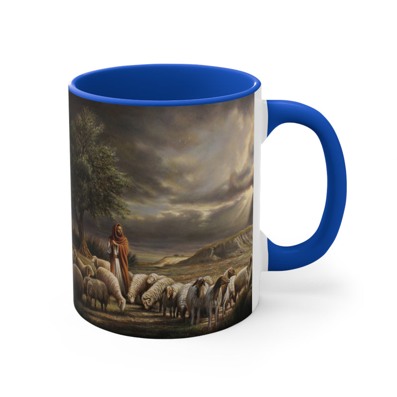 The Shepherd and His Sheep- 11oz Mug