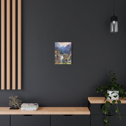 Alps Paradise- Canvas Print