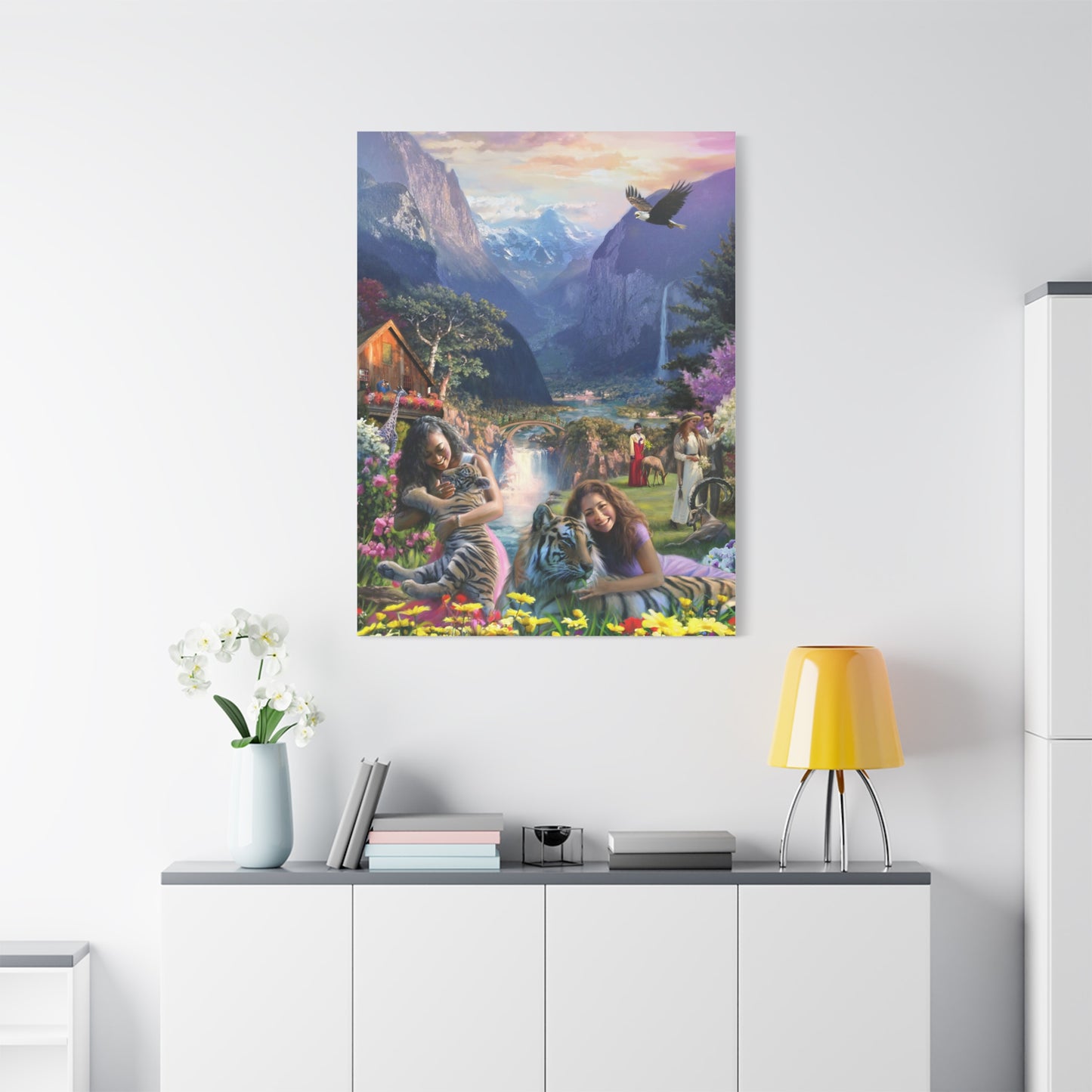 Alps Paradise- Canvas Print