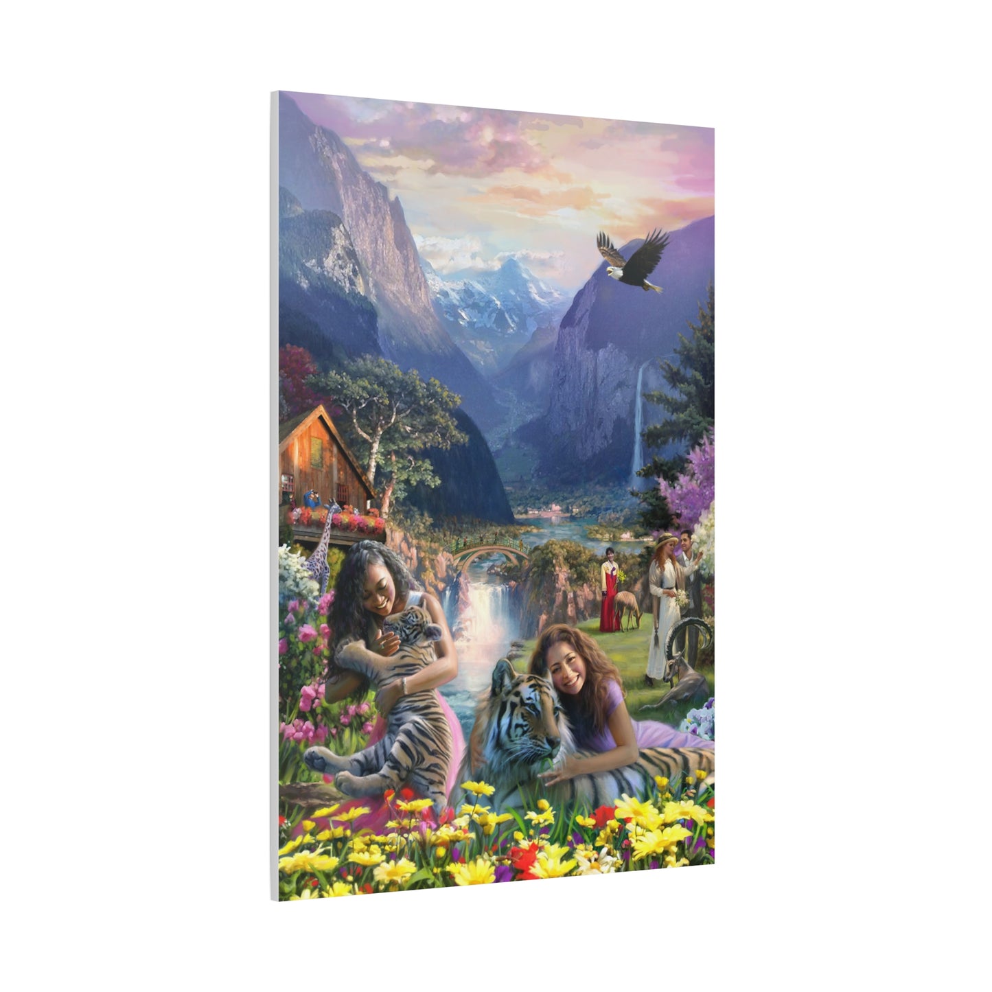 Alps Paradise- Canvas Print
