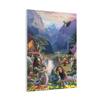 Alps Paradise- Canvas Print