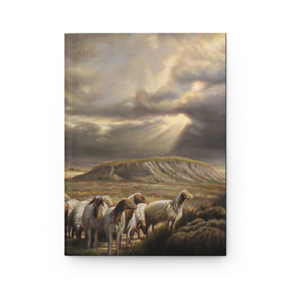 The Shepherd and His Sheep-Hardcover Journal
