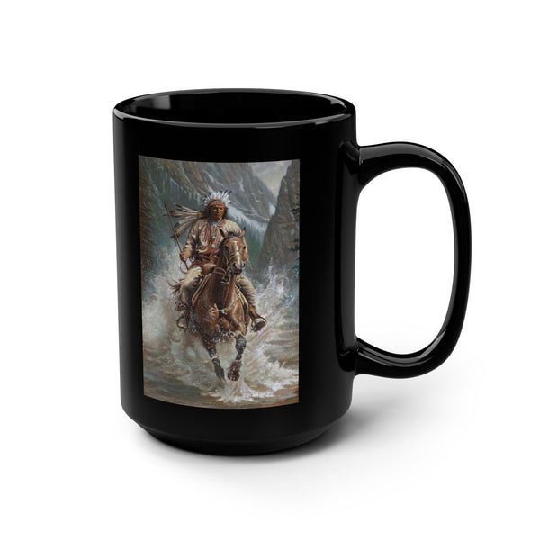 Galloping Over the River - 15oz cup