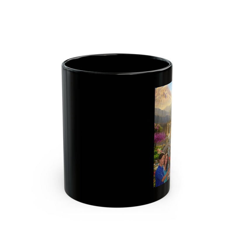 A Vision of Paradise- Black Mug
