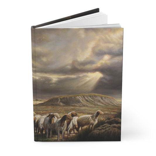 The Shepherd and His Sheep-Hardcover Journal