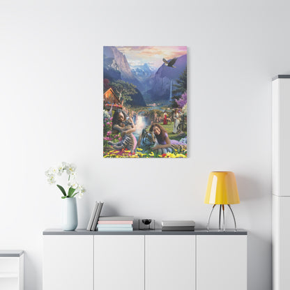 Alps Paradise- Canvas Print